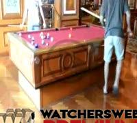 Self Leveling Pool Table