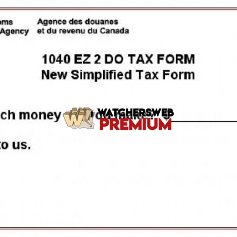 Easy Tax Form - p - Stumper - Canada