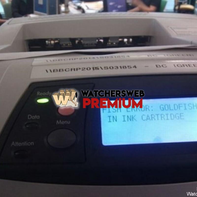 Printer Error - p - Jermaine