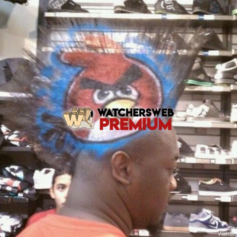 Angry Birds Haircut - p - Jermaine