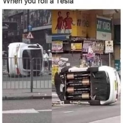 Roll A Tesla